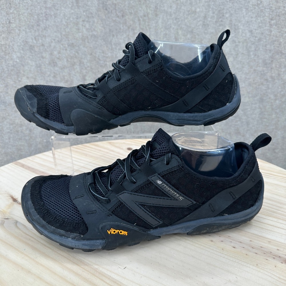 New Balance Minimus 11.5 Minimalist Trail Running Shoes Mens 11.5 Black Vibram